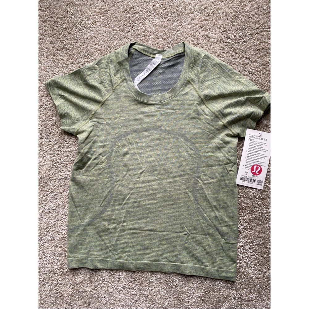 Lululemon Swiftly SS Race Length NWT 8